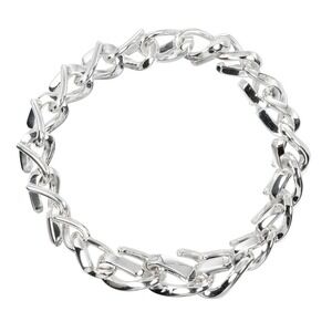 TIFFANY & CO. Silver Charm Bracelet